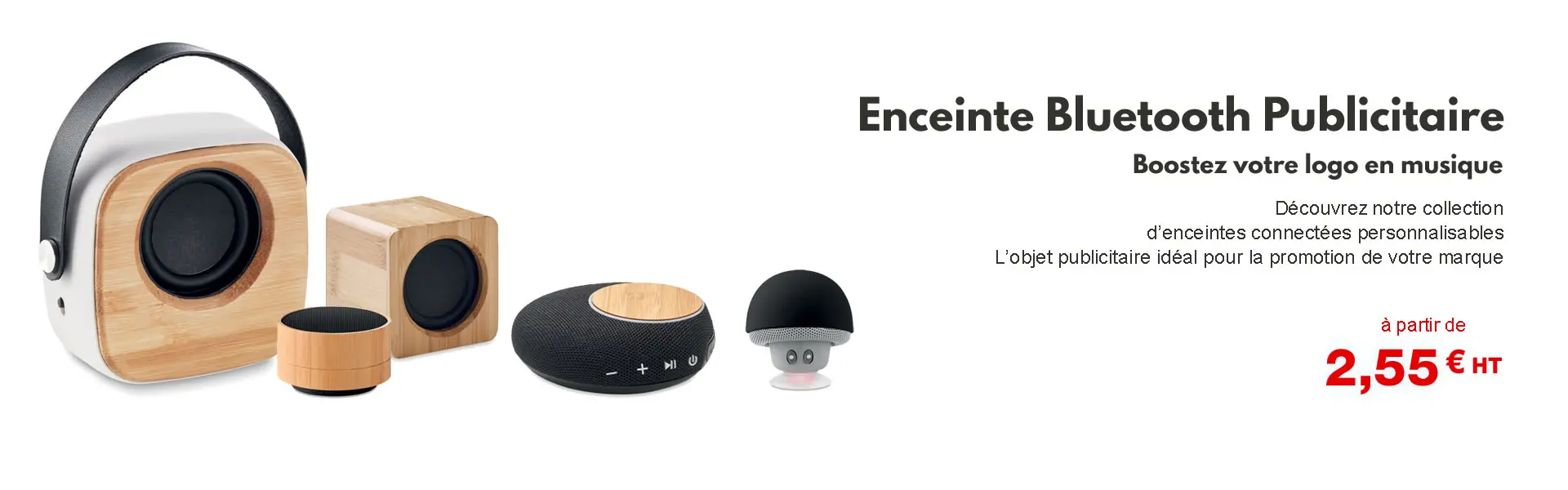Enceinte bluetooth publicitaire Haut-parleur personnalisé